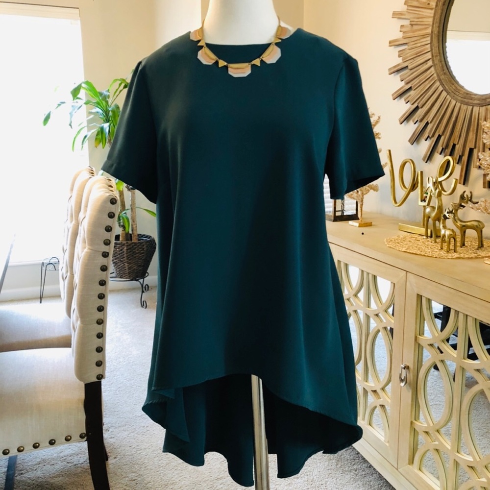 Topshop round neck top